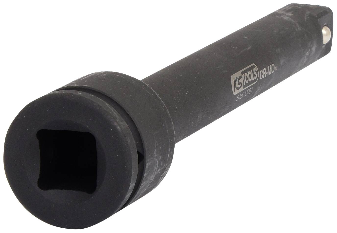 Crni, dugi nastavak momentnog ključa izrađen od metala, obilježen natpisom 'KS TOOLS'. Pogodan za precizno pritezanje vijaka.