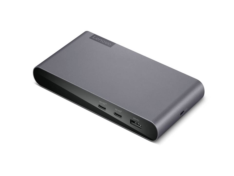 Lenovo Station daccueil USB-C® 40B30090EU Convient pour les marques: Lenovo, universel avec fonction de chargement, alimentation USB-C®, avec verrou Kensington