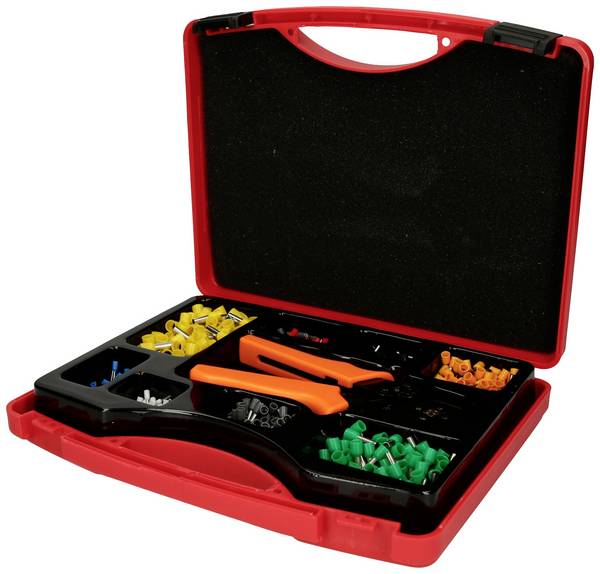 KS Tools 9700840 970.0840 komplet kliješti za krimpanje   0.25 do 6.0 mm² uklj. plastični kofer