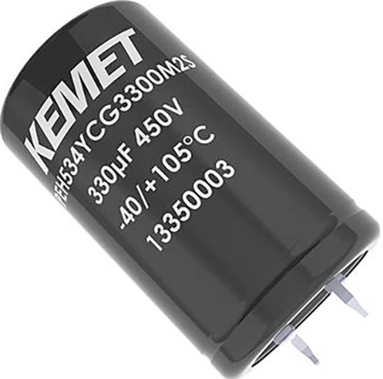 Kemet Elektrolytische condensator 1 stuk(s) Box