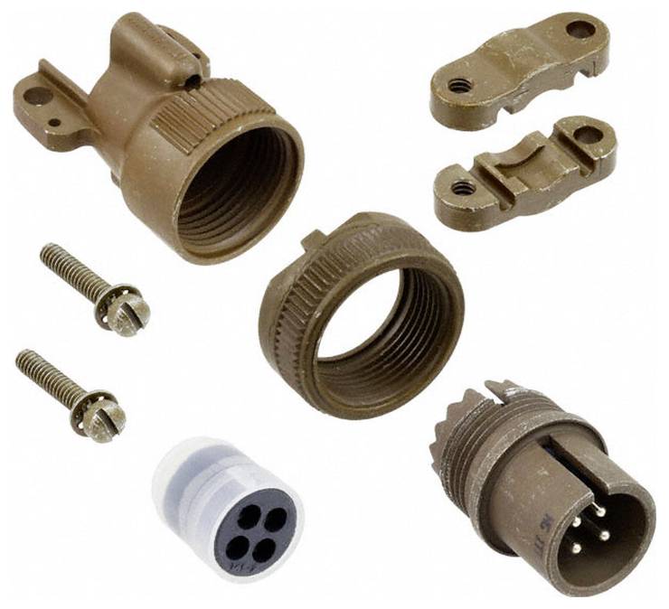 ITT MS3106E14S-2P Ronde connector 1 stuk(s)