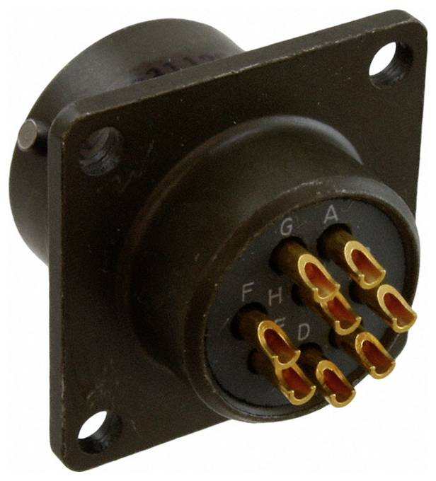 ITT KPT02E12-8S Ronde connector 1 stuk(s)