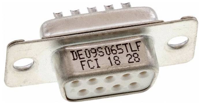 FCI DE09S065TLF D-sub connector 1 stuk(s) Bulk