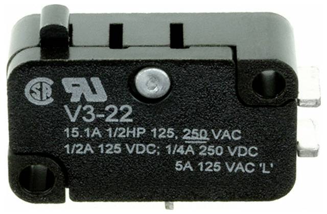 Honeywell SPS V3-22 Klikschakelaar 1 stuk(s) Single