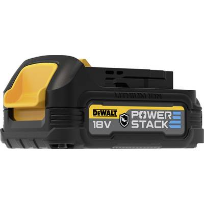 Dewalt 18V litij-ionska baterija pod nazivom 'Power Stack', poznata po kompaktnoj i dugotrajnoj snazi.