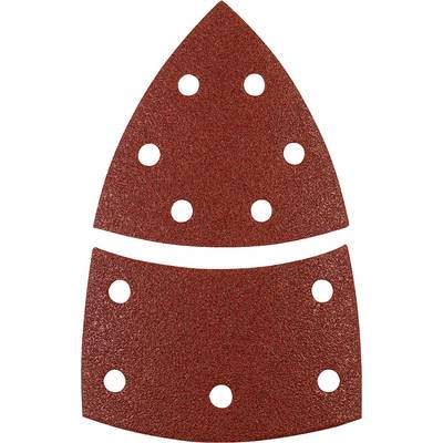 kwb 496108 trokutni brusni papir Granulacija 80 (D x Š) 62, 93 mm, mm x 100 mm 5 St.
