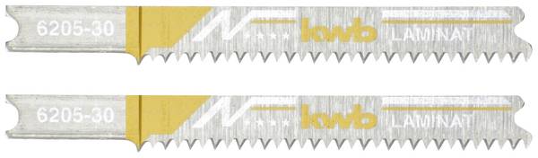 kwb 620530 Listovi ubodne pile, LAMINAT, obrada drveta, bimetal 2 St.