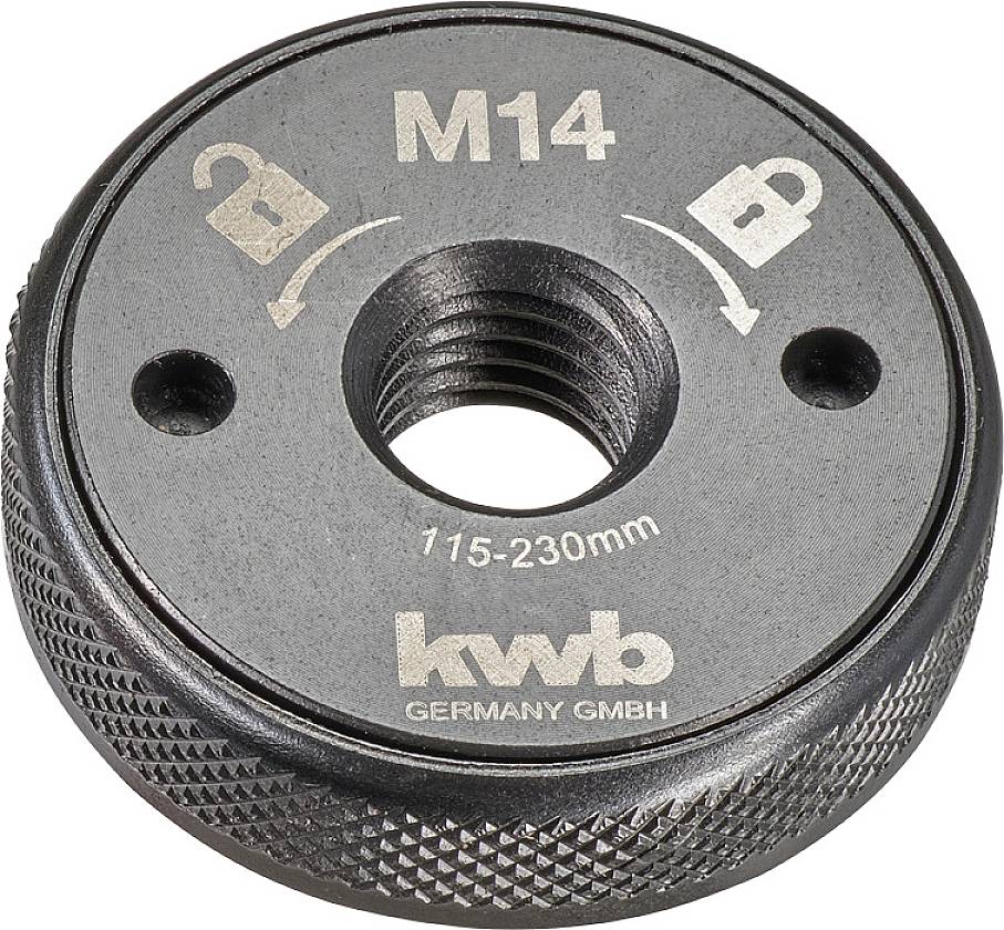 kwb 717700 Snabbsp&auml;nnmutter 115 - 230 mm