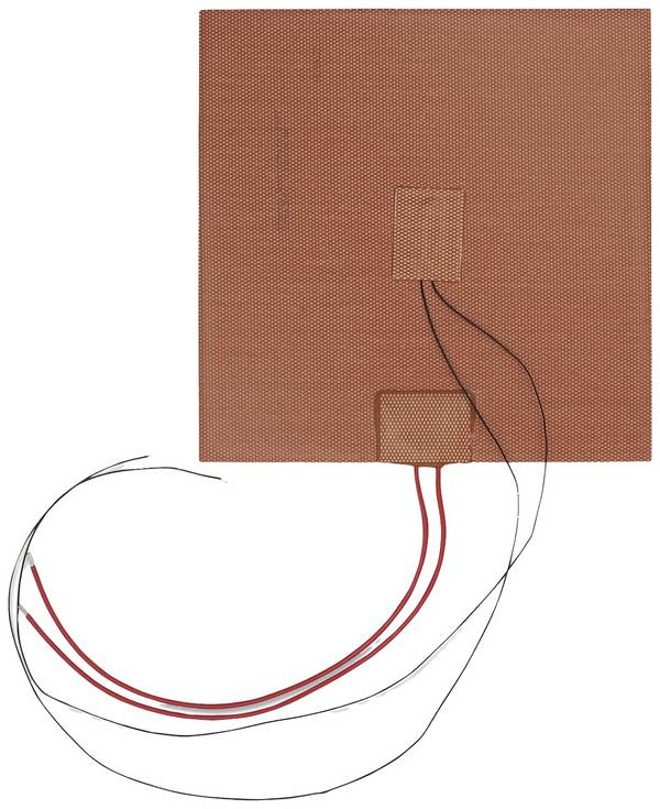 Thermo TECH silikon grijaća folija ojačano staklenim vlaknima 12 V/AC, 12 V/DC 200 W Vrsta zaštite IPX7 (D x Š) 200 mm x 200 mm