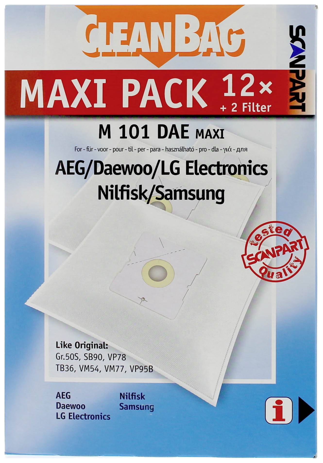 ScanPart Maxipack kompatibel mit Daewoo Typ RC 105 2687422101