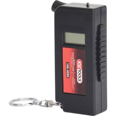 KS Tools 100.4060 Digitalni mjerač tlaka u gumama i dubine profila u gumama