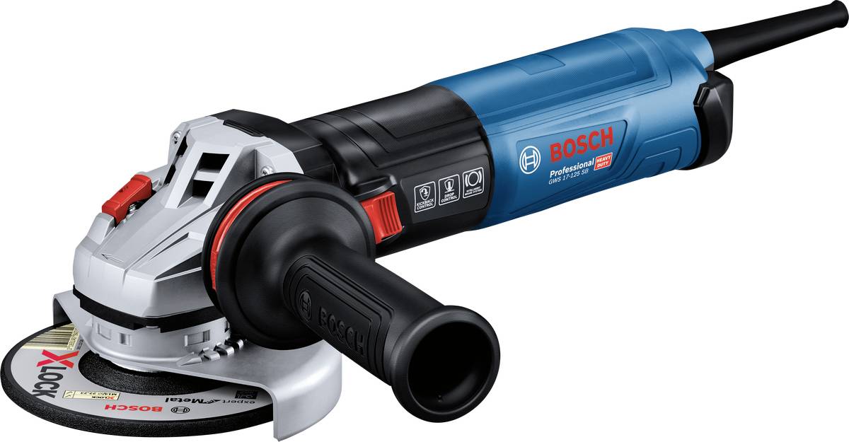Bosch Professional GWS 17-125 SB 06017D0700 Vinkelslip 125 mm 1700 W 230 V
