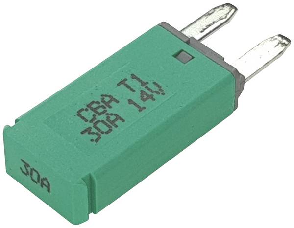 Hansor  CBA1-3014 standardni plosnati osigurač za automatski osigurač  30 A zelena 1 St.