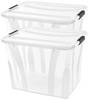 Siena HOME kutija za pohranu Anzio prozirna 55 l (Š x V x D) 51 x 37.2 x 38.5 cm 2 St.