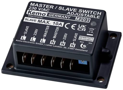 Kemo M203 prekidač master/slave modul 230 V/AC