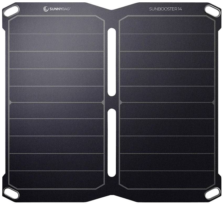 Prijenosni solarni panel s dva panela, pogodan za punjenje uređaja tijekom aktivnosti na otvorenom.