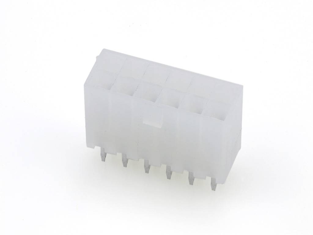 Molex ugradna standardna letva s muškim kontaktima Ukupan broj polova 12 460151206 1 St. Tray