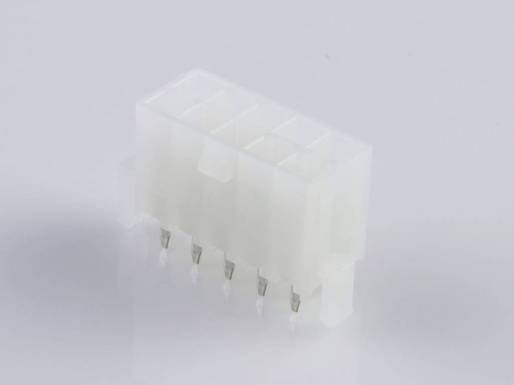 Molex ugradna standardna letva sa ženskim kontaktima Ukupan broj polova 10 Raster: 4.20 mm 39299102 1 St. Tray