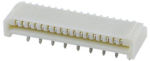 Molex FFC/FPC konektor Ukupan broj polova 17 Raster: 1.00 mm 528071710 1 St. Tray