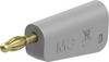 Stäubli LQ-4A-39 laboratorijski muški konektor utikač Zatik-Ø: 4 mm siva 1 St.