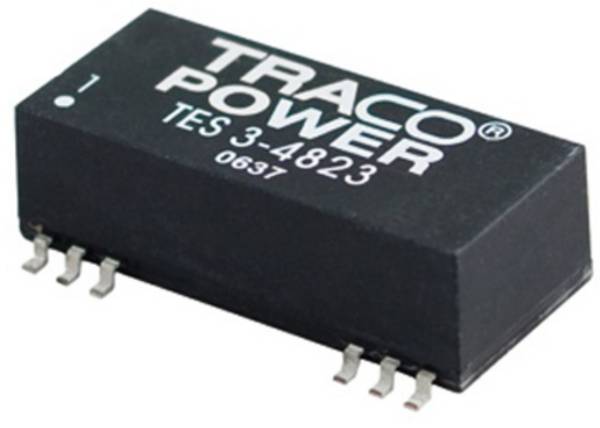 TracoPower  TES 3-2411  DC/DC pretvarač smd  24 V/DC  5 V/DC  600 mA  3 W  Broj izlaza: 1 x  Content 1 St.