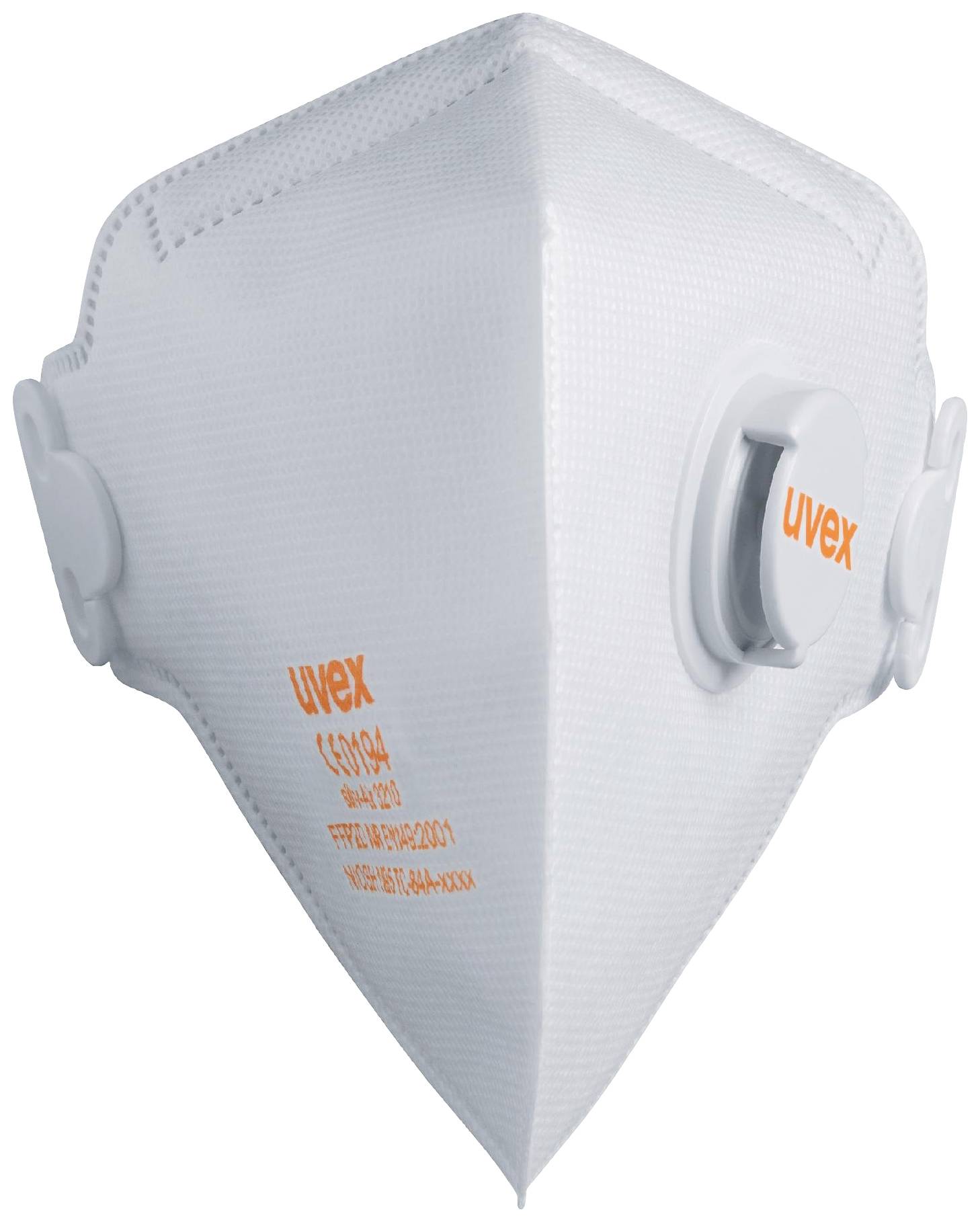 uvex silv-Air class.3210 8743210 Fijnstofmasker met ventiel FFP2 3 stuk(s) EN 149:2001 + A1:2009 DIN 149:2001 + A1:2009
