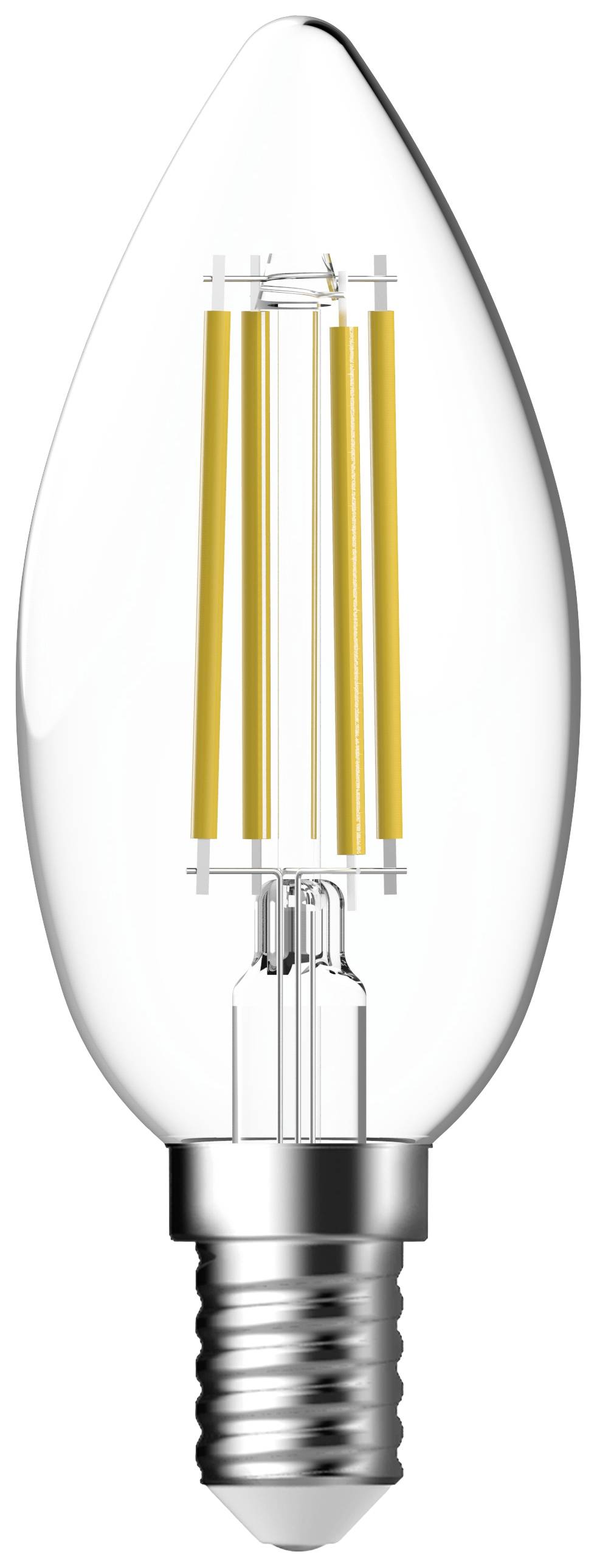 Jasna LED žarulja s vlaknom u obliku kapi, pogodna za malu grlo lampe. Energetski učinkovito rješenje osvjetljenja.