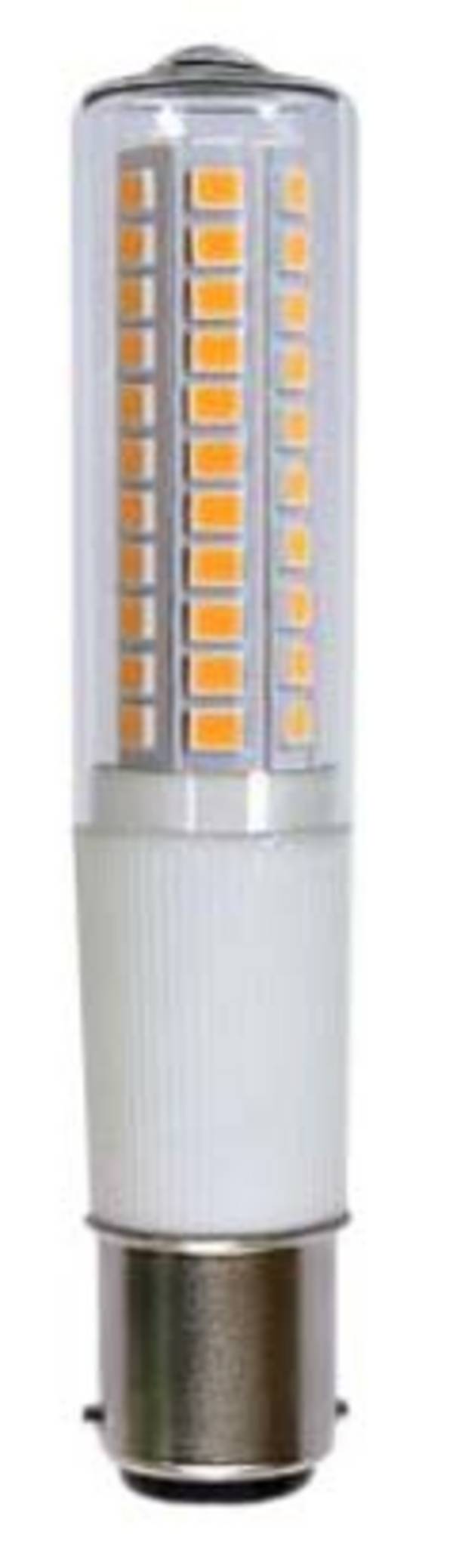 LightMe LM85358 LED Energetska učinkovitost 2021 F (A - G) B15d  8 W = 60 W toplo bijela (Ø x V) 18 mm x 100 mm prigušivanje osvjetljenja 1 St.