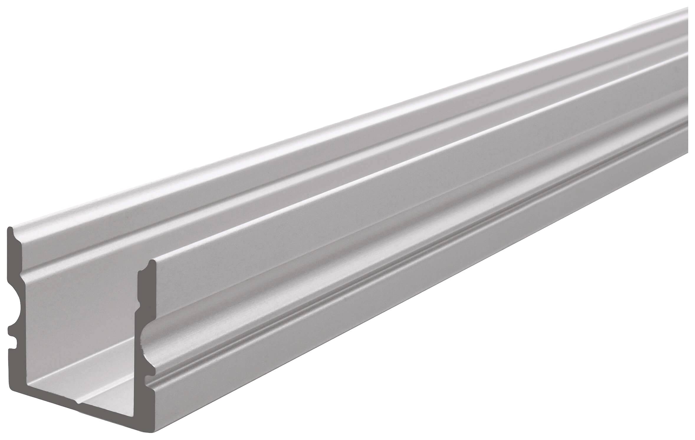 Deko Light 970121 AU-02-10 U-profiel Aluminium (l x b x h) 2000 x 16 x 15 mm 2 m