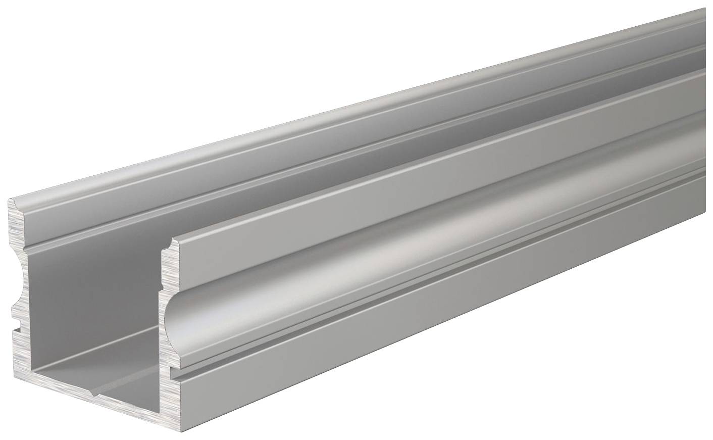 Deko Light 970141 AU-02-12 U-profiel Aluminium (l x b x h) 2000 x 18 x 15 mm 2 m