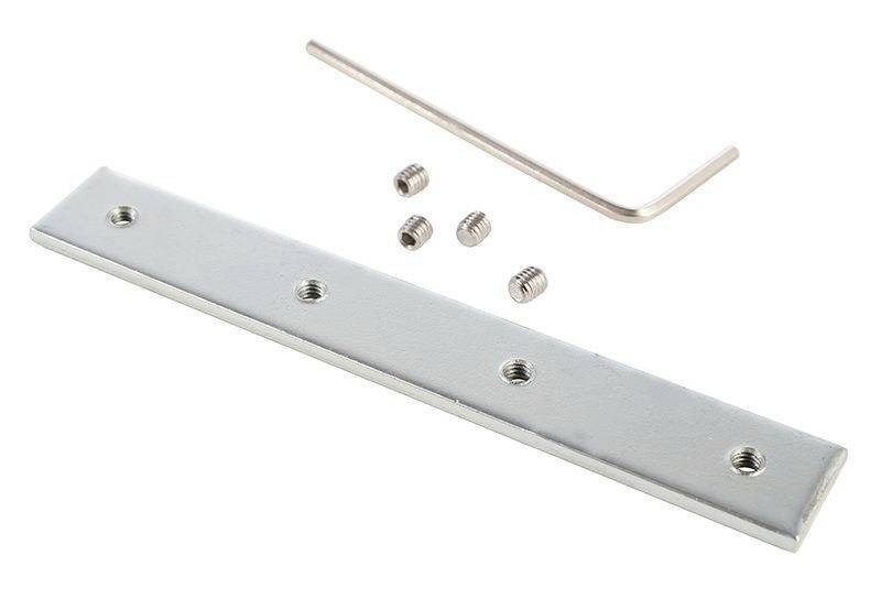Deko Light 987025 Nutenstein / Längsverbinder Longitudinaal verbindingsstuk Metaal (b x h x d) 12 x 2 x 80 mm 1 stuk(s)
