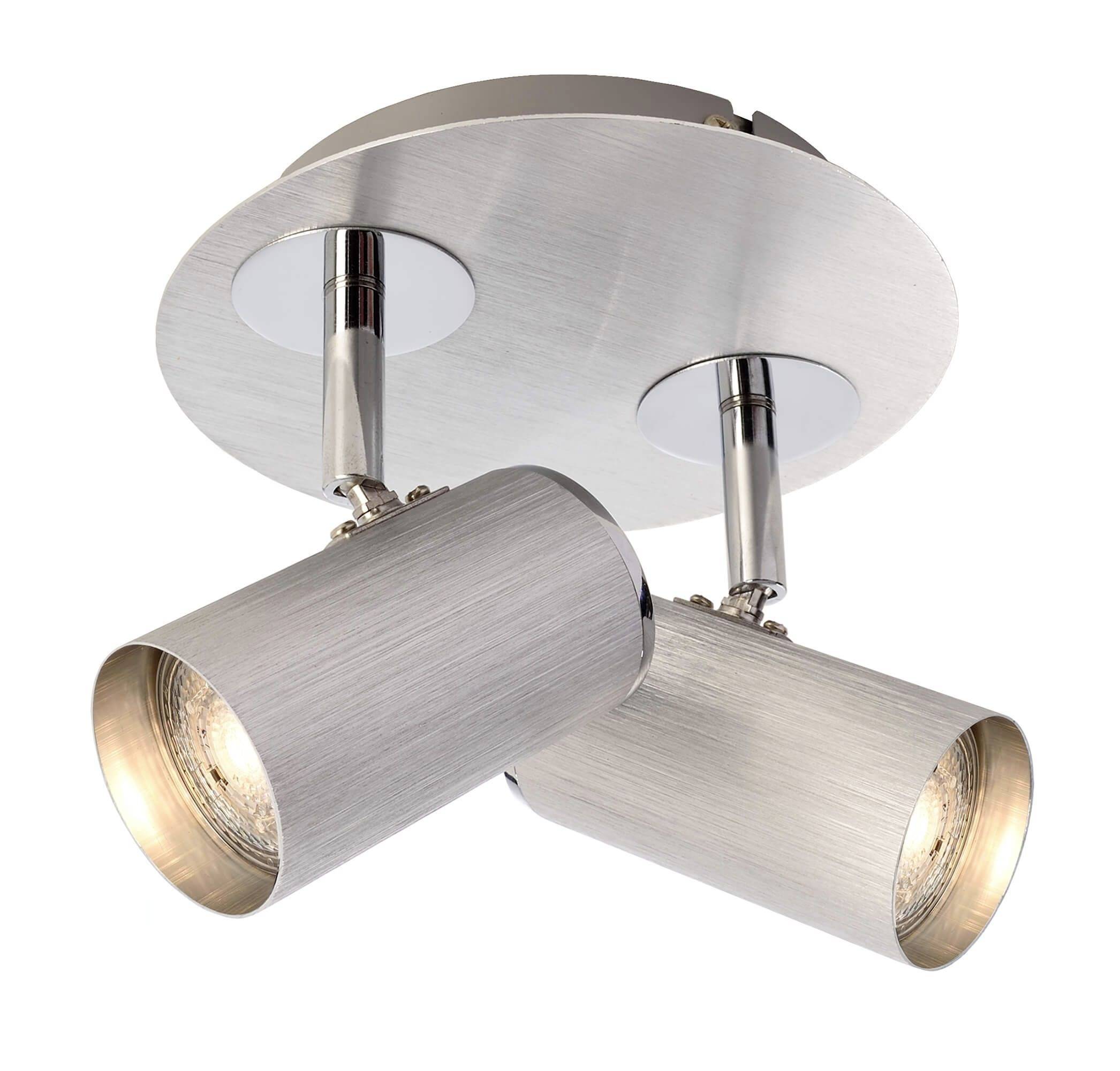 Deko Light Indi II Plafondopbouwarmatuur GU10 50 W Zilver