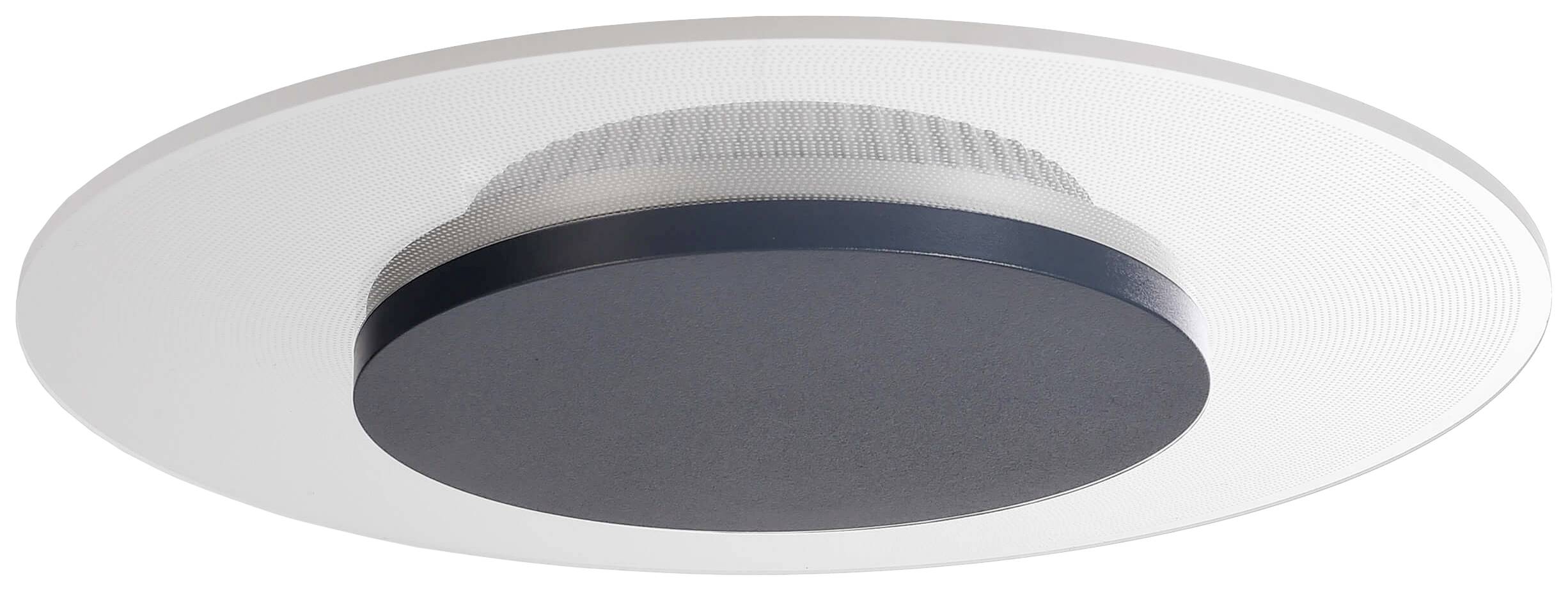 Deko Light Zaniah Plafondopbouwarmatuur LED LED vast ingebouwd 12 W Energielabel: F (A - G) Warmwit Wit