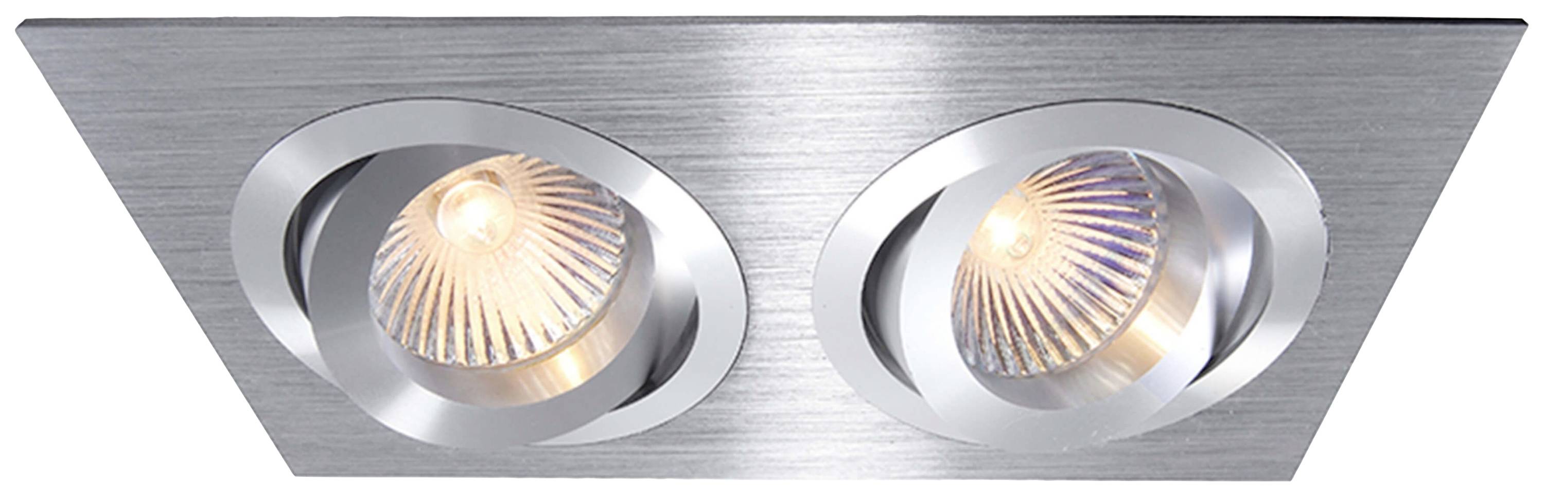 Deko Light Einbauring 175 GU5.3 111821 Plafondinbouwring LED, Halogeen GU5.3, MR16 50 W Zilver