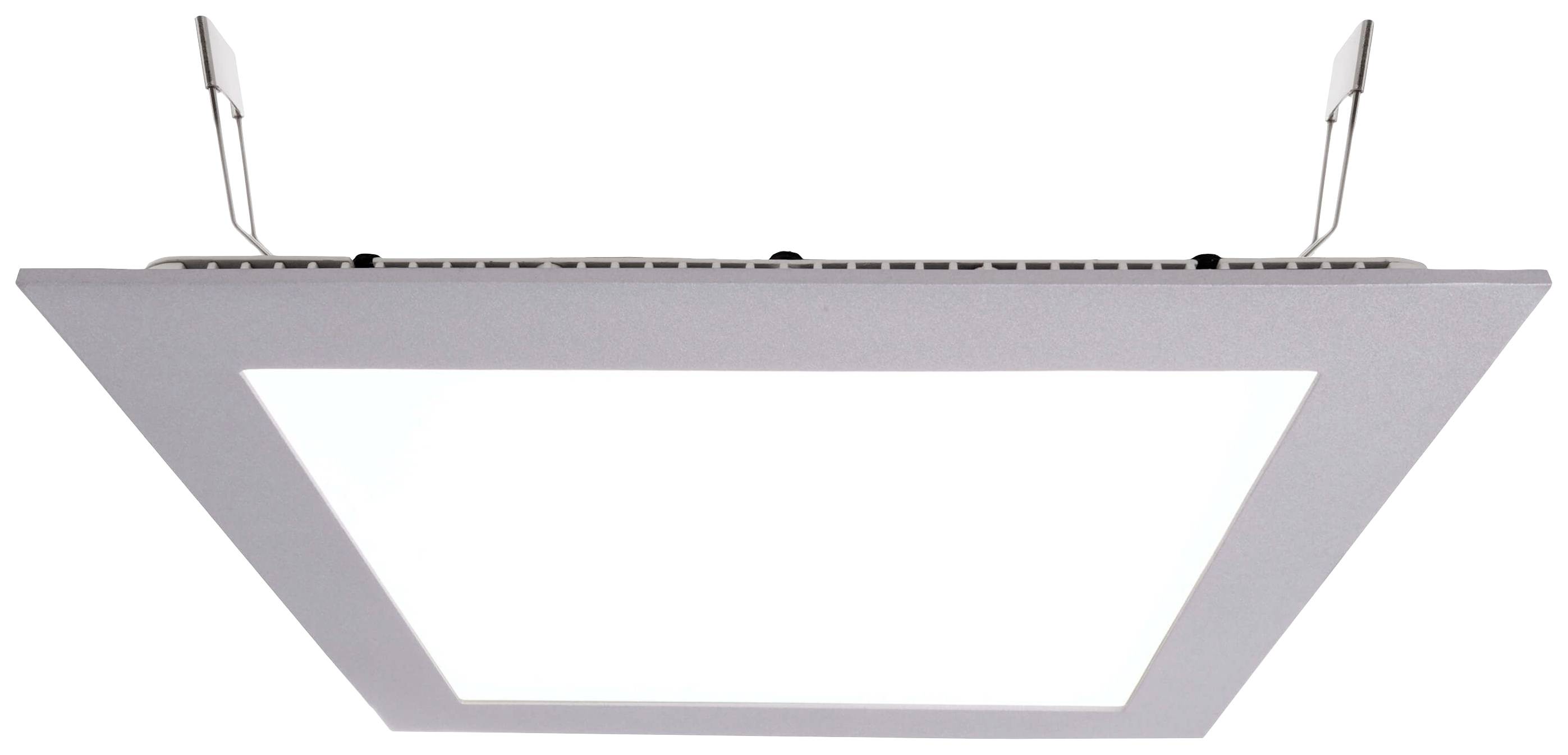 Deko Light 565163 LED Panel Square 20 LED-inbouwlamp Energielabel: G (A - G) SMD LED LED vast ingebouwd 16 W Parelgrijs (RAL 9022)