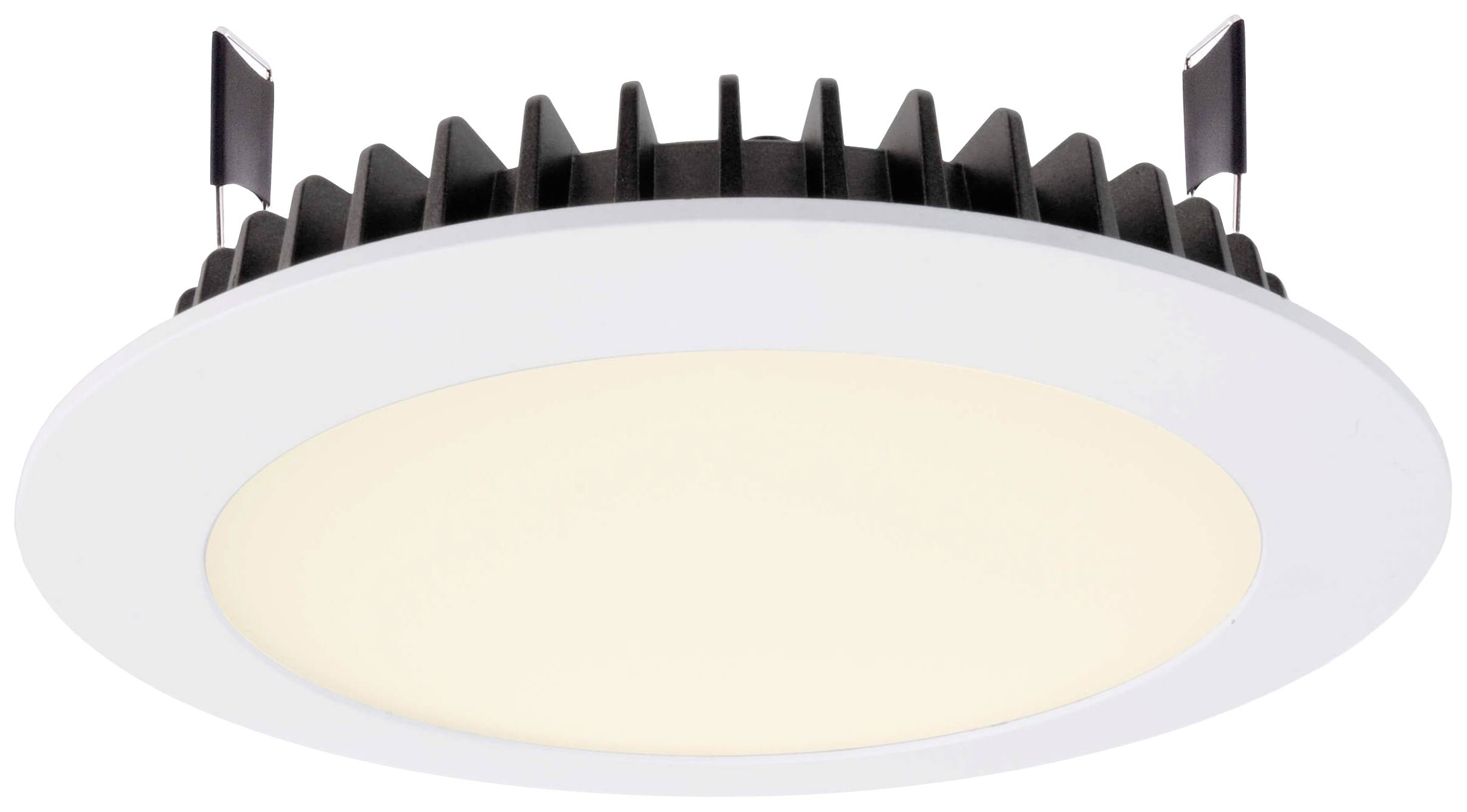 Deko Light 565233 LED Panel Round III 20 LED-inbouwlamp Energielabel: G (A - G) LED LED vast ingebouwd 20 W Verkeerswit (RAL 9016)