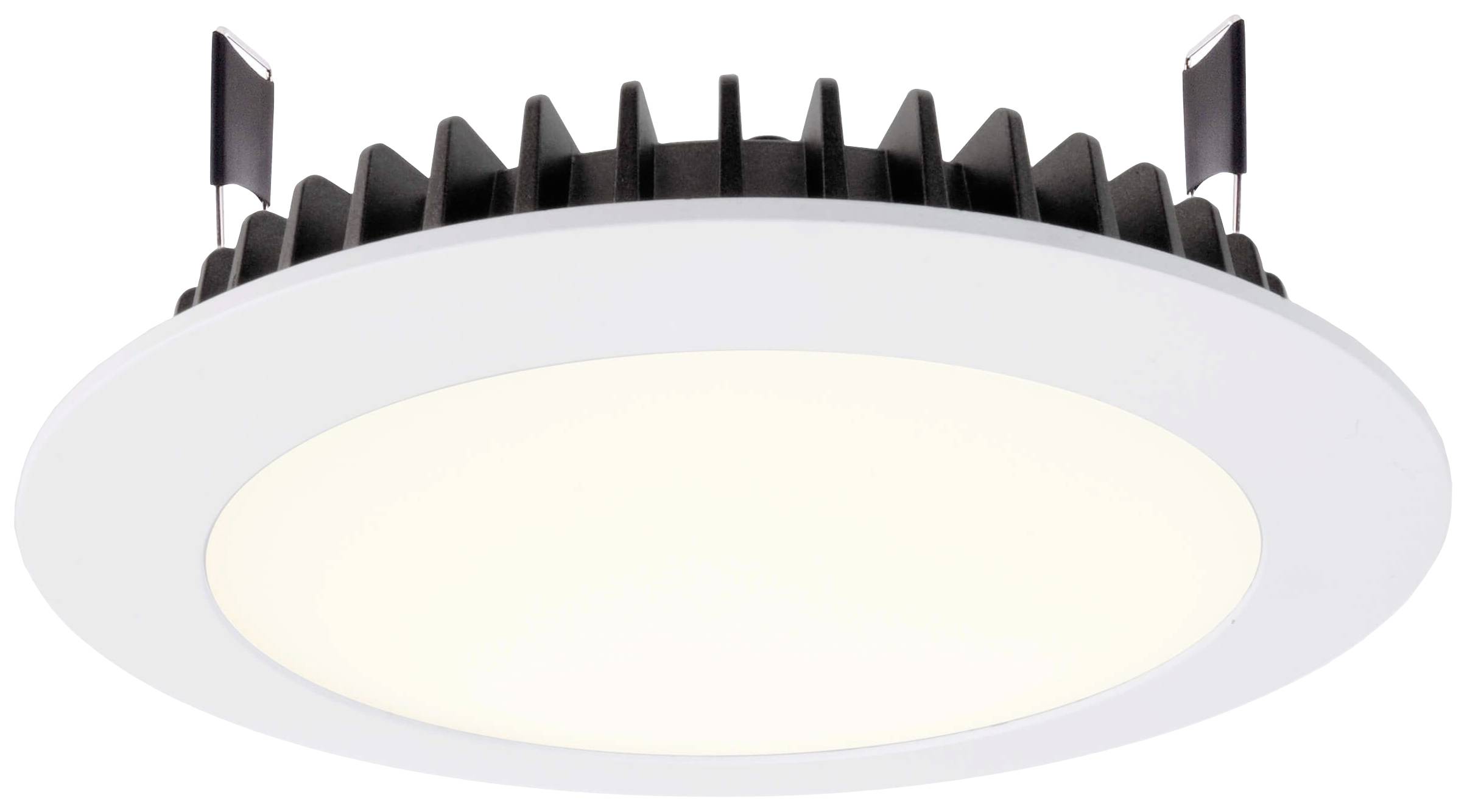 Deko Light 565234 LED Panel Round III 20 LED-inbouwlamp Energielabel: G (A - G) LED LED vast ingebouwd 20 W Verkeerswit (RAL 9016)