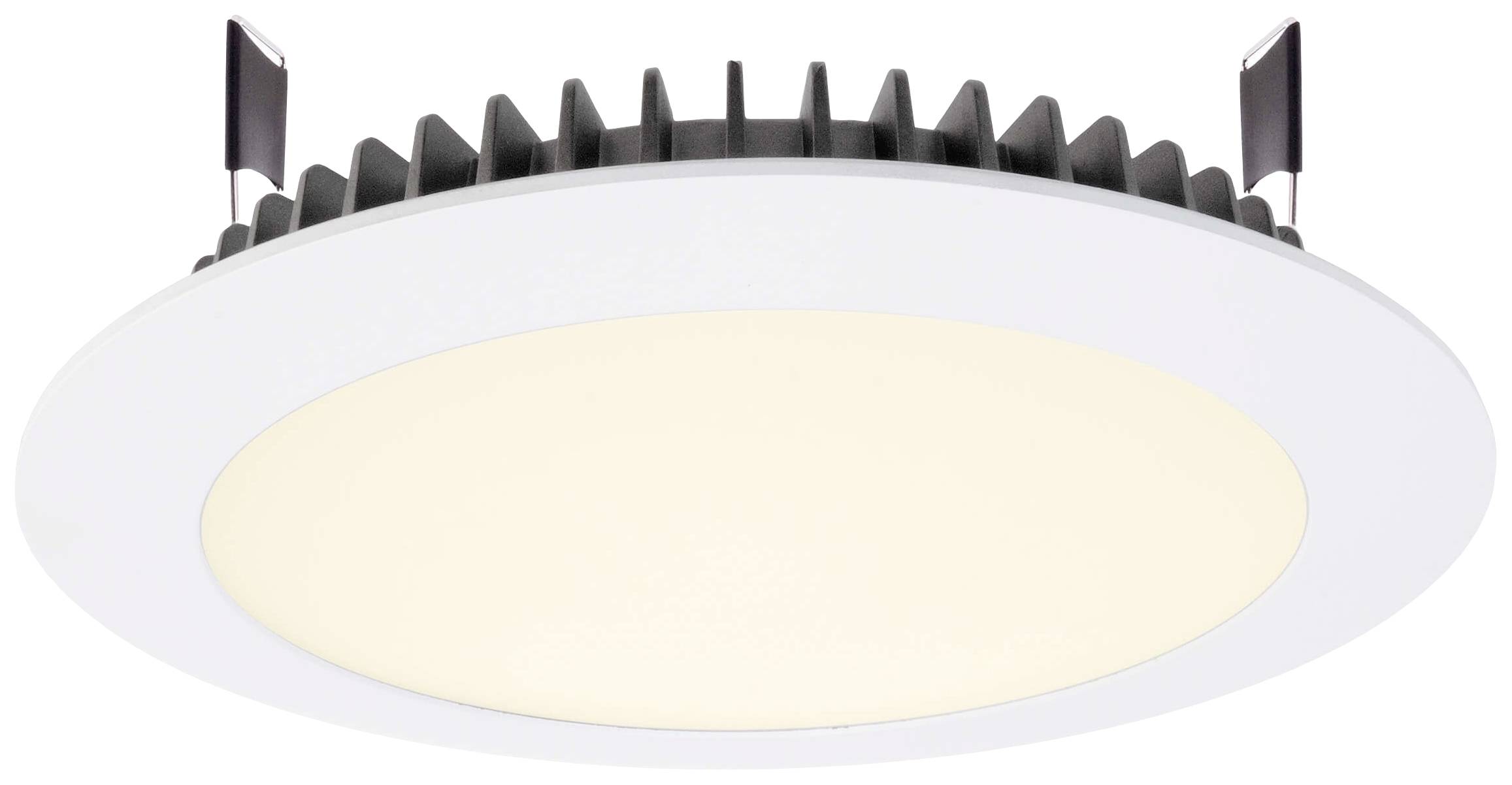 Deko Light 565235 LED Panel Round III 26 LED-inbouwlamp Energielabel: G (A - G) LED LED vast ingebouwd 26 W Verkeerswit (RAL 9016)