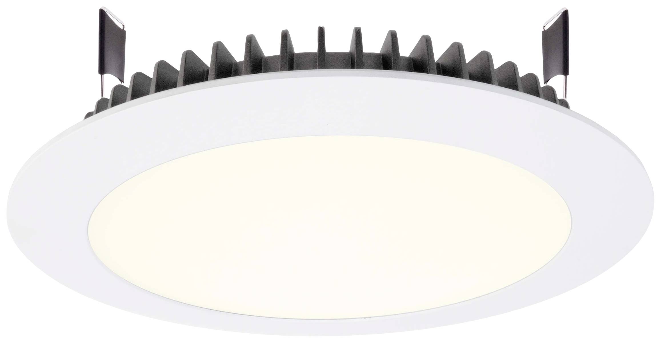 Deko Light 565236 LED Panel Round III 26 LED-inbouwlamp Energielabel: G (A - G) LED LED vast ingebouwd 26 W Verkeerswit (RAL 9016)