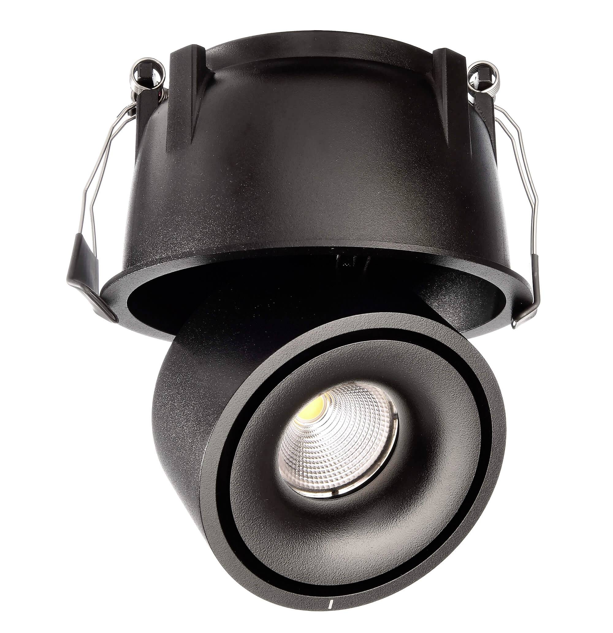 Deko Light 565361 Uni II LED-inbouwlamp Energielabel: F (A - G) LED LED vast ingebouwd 12 W Zwart