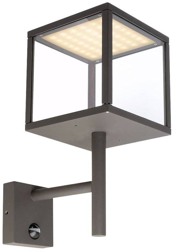 Deko Light Lacertae Lacertae Wandopbouwarmatuur LED vast ingebouwd Energielabel: G (A - G) 10 W LED Donkergrijs