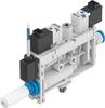 FESTO vakuumska usisna mlaznica OVEL-10-H-15-PQ-VM7-UA-C-A-V1V-H3 8129122 24 V/DC M7 Nazivna širina 0.95 mm Materijal kućišta PA Brtveni material NBR