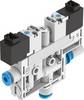 FESTO vakuumska usisna mlaznica OVEL-5-H-10-PQ-VQ4-UC-C-A-H3 8141099 24 V/DC 4 mm Nazivna širina 0.45 mm Materijal kućišta PA Brtveni material NBR