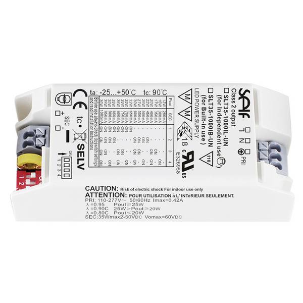 Self Electronics SLT35-1000IB-UN LED pogonski sklop  konstantna struja 35 W 250 - 1000 mA 2 - 50 V/DC bez prigušivanja, odobrenje namještaj, montaža na zapaljive površine, zaštita od preopterećenja, preopterećenje, prilagodljiv 1 St.