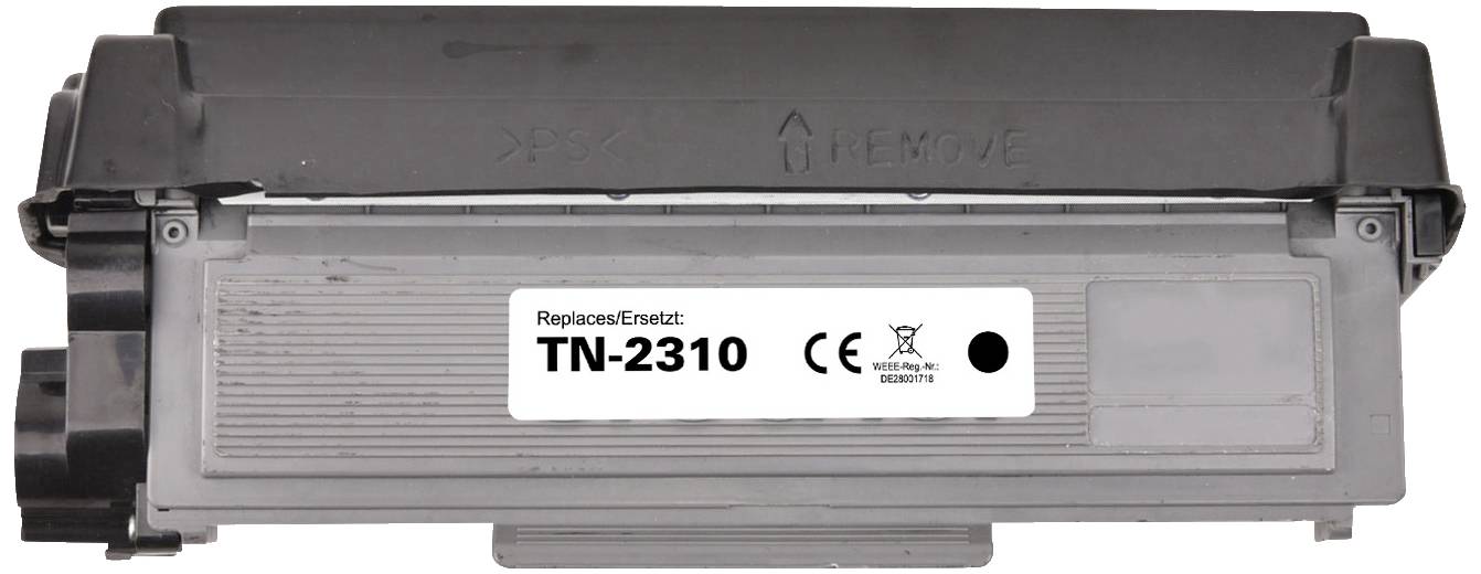 Toner patrona 'TN-2310', zamjenski model s CE oznakom, kompaktan i pravokutan, pogodan za pisač modela Canon.