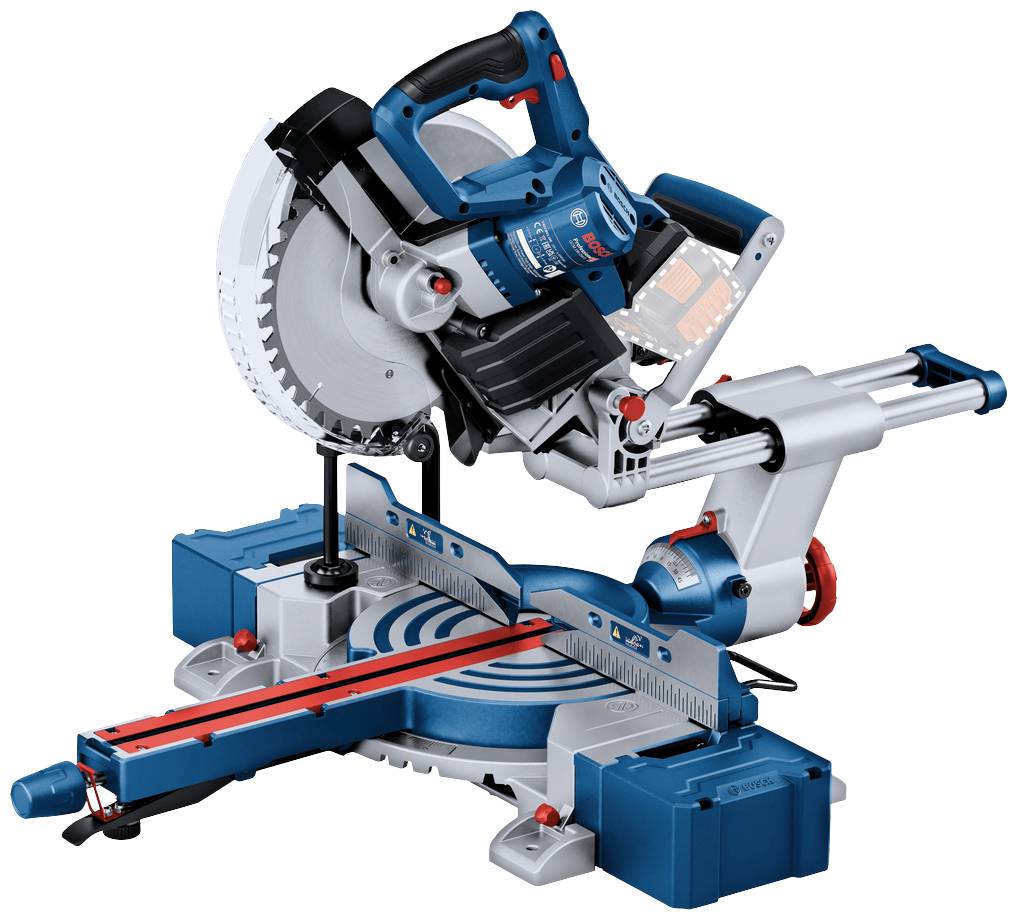 Bosch Professional GCM 18V-216 D solo Kap-/gers&aring;g batteridriven borstfri, exkl. batteri/laddare, Utan laddare 216 mm 30 mm