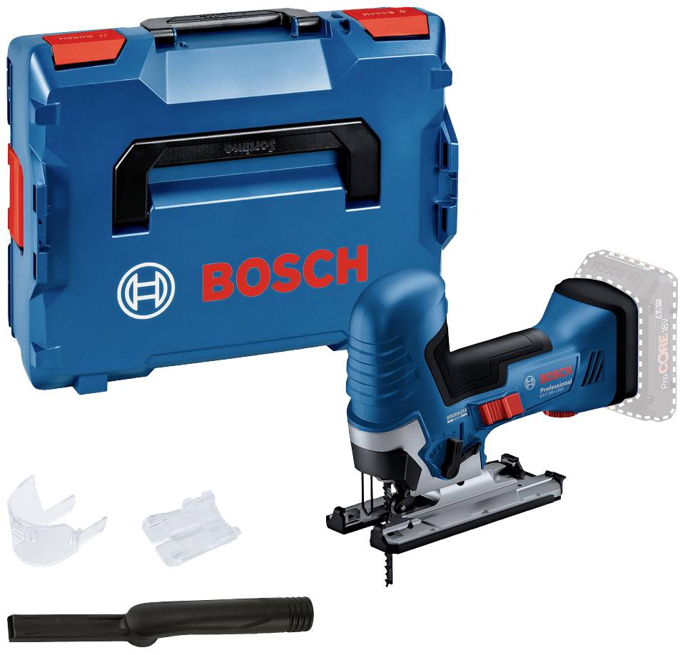 Bosch Professional GST 18V-125 S solo Sticks&aring;g Batteridriven 06015B2000 inkl. v&auml;ska, exkl. batteri/laddare, Utan laddare 18 V