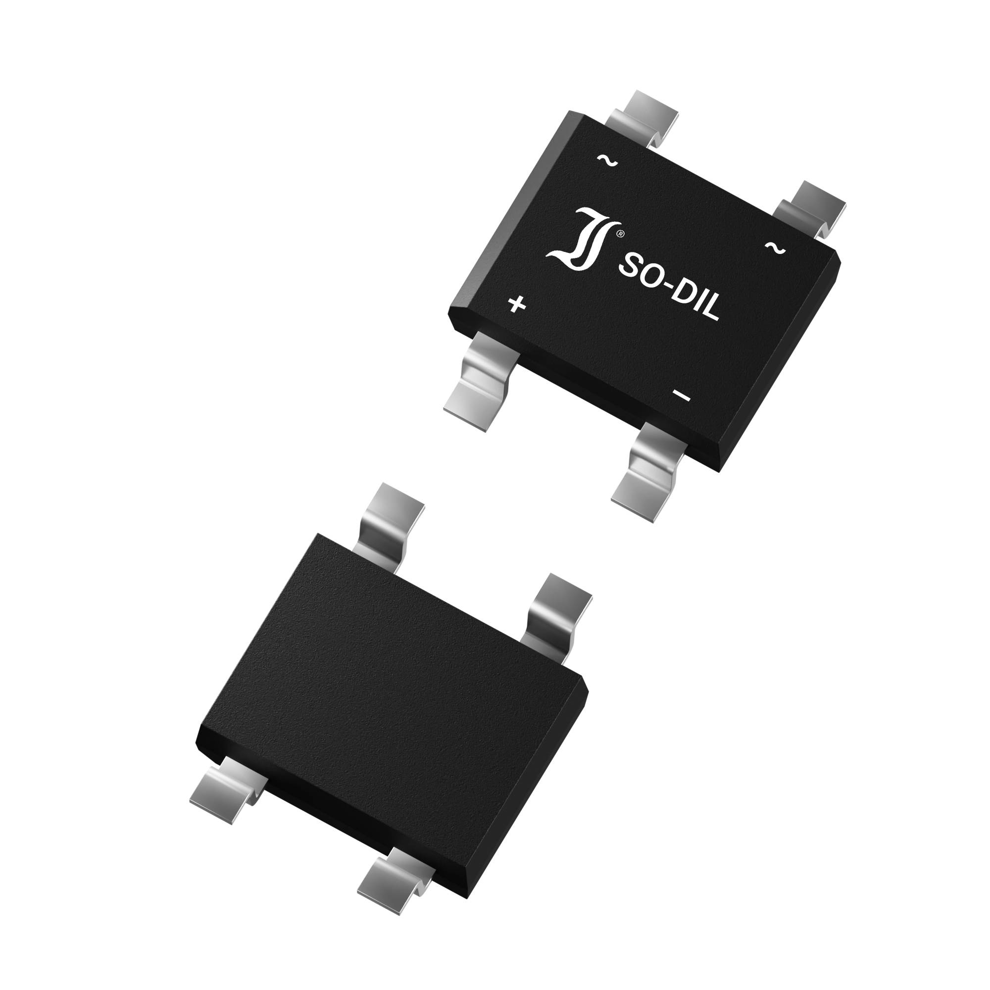 Diotec B40S15A Bruggelijkrichter SO-DIL SLIM 80 V 1.50 A