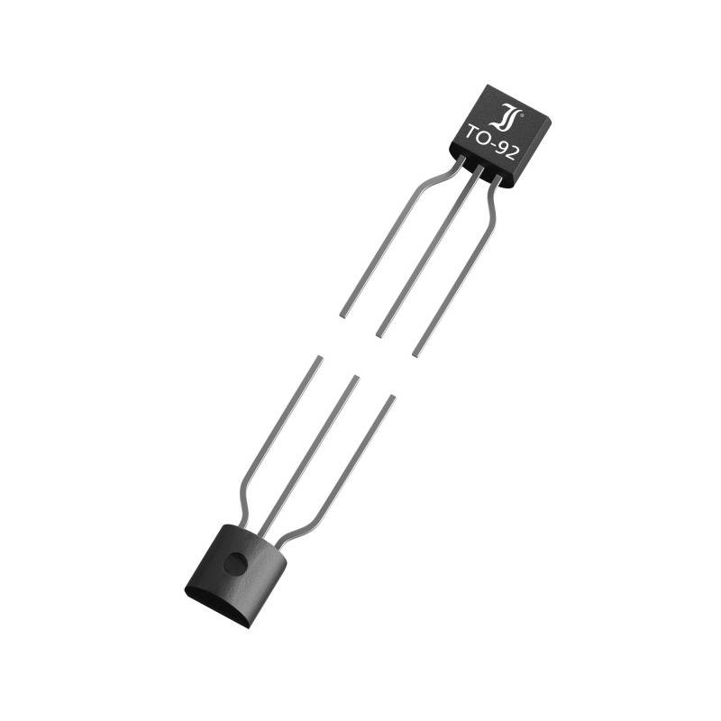 Diotec Transistor (BJT) - discreet BC556A TO-92 PNP afbeelding 1