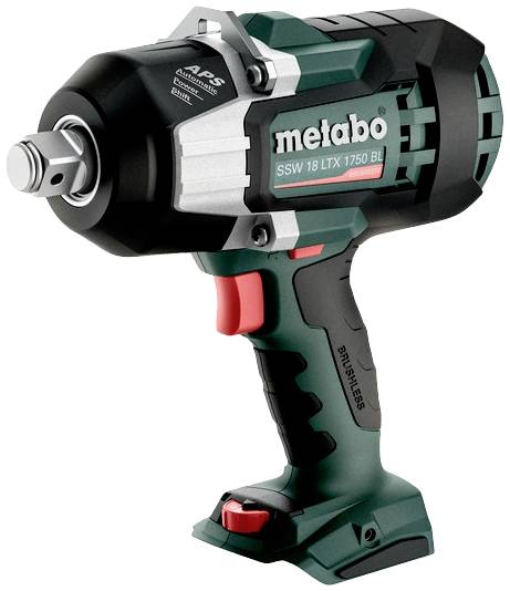 Metabo SSW 18 LTX 1750 BL 602402850 Slagskruvdragare batteri 1750 Nm 18 V Antal batterier som ing&aring;r 0 borstfri, exkl. batteri/laddare, Utan laddare